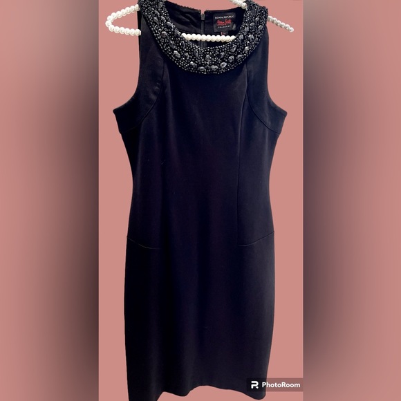 L’Wren Scott for Banana Republic New Little Black DressElegant Beaded Neckline - Picture 10 of 14